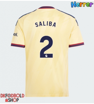 Arsenal William Saliba #2 Tredje trøje 2026-27 Kort ærmer Arsenal William Saliba #2 Tredje trøje 2026-27 Kort ærmer